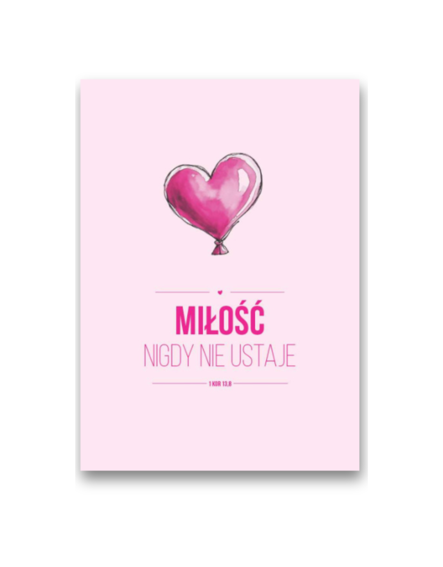 Notes (1 KOR 13,8) Miłość nigdy nie ustaje