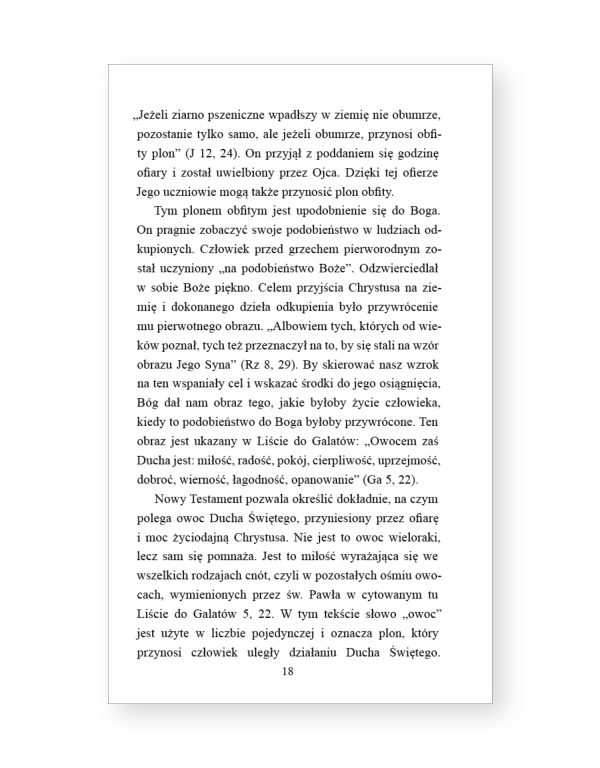 Jak żyć OWOCAMI Ducha Świętego ? - obrazek 18