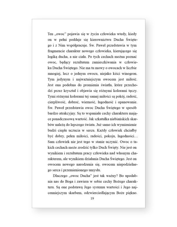 Jak żyć OWOCAMI Ducha Świętego ? - obrazek 19