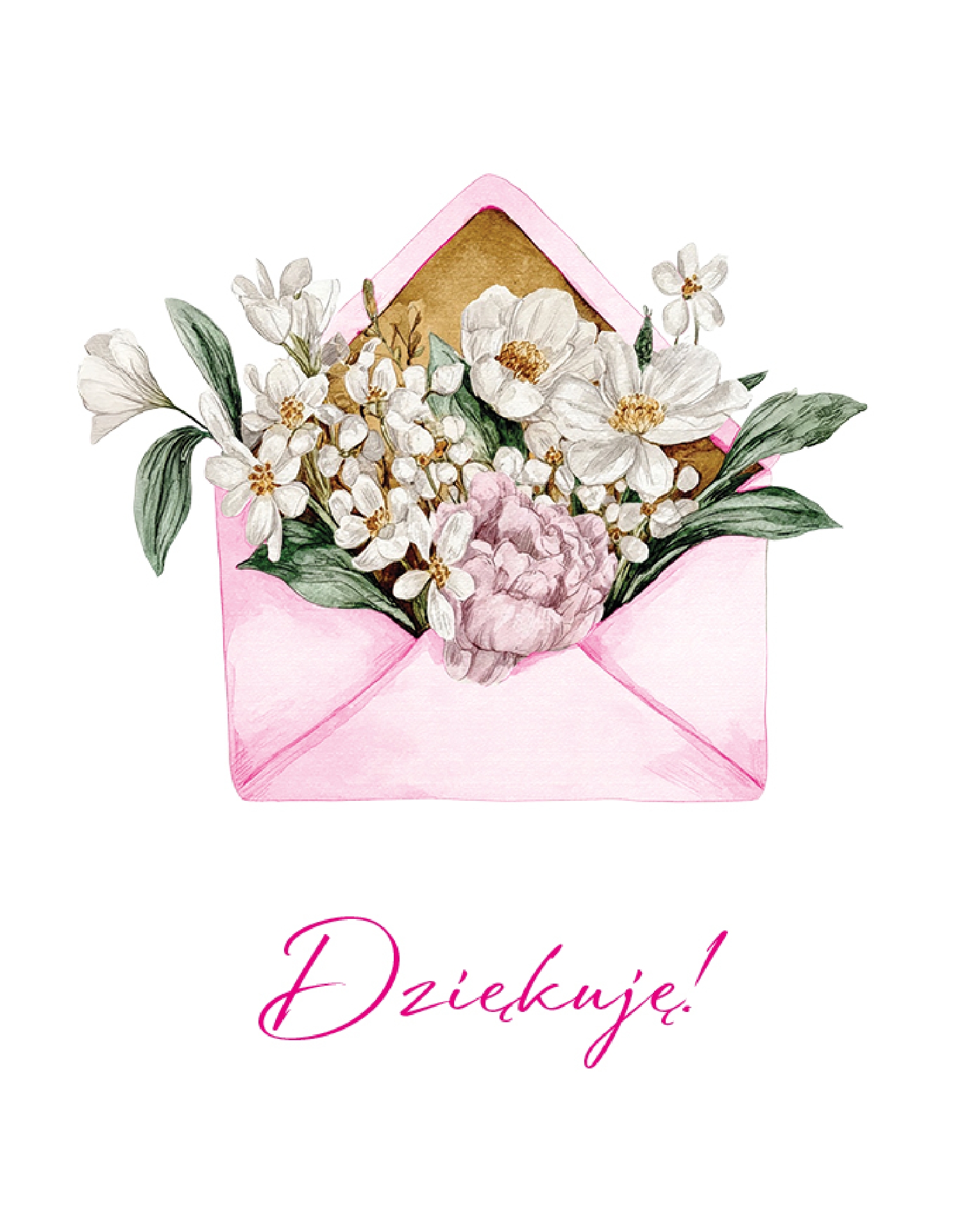 Kartka DZIĘKUJĘ