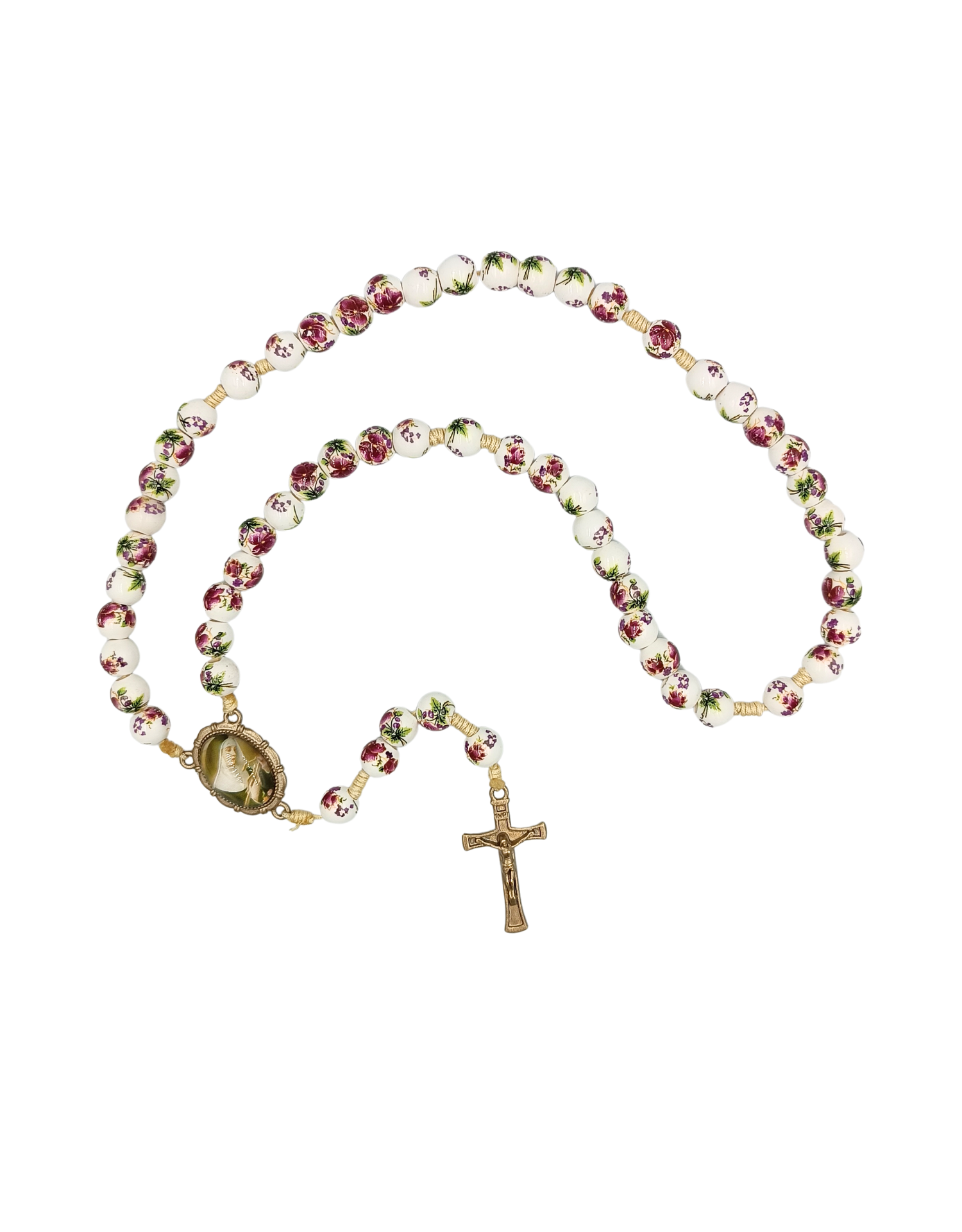 Różaniec z św. Ritą