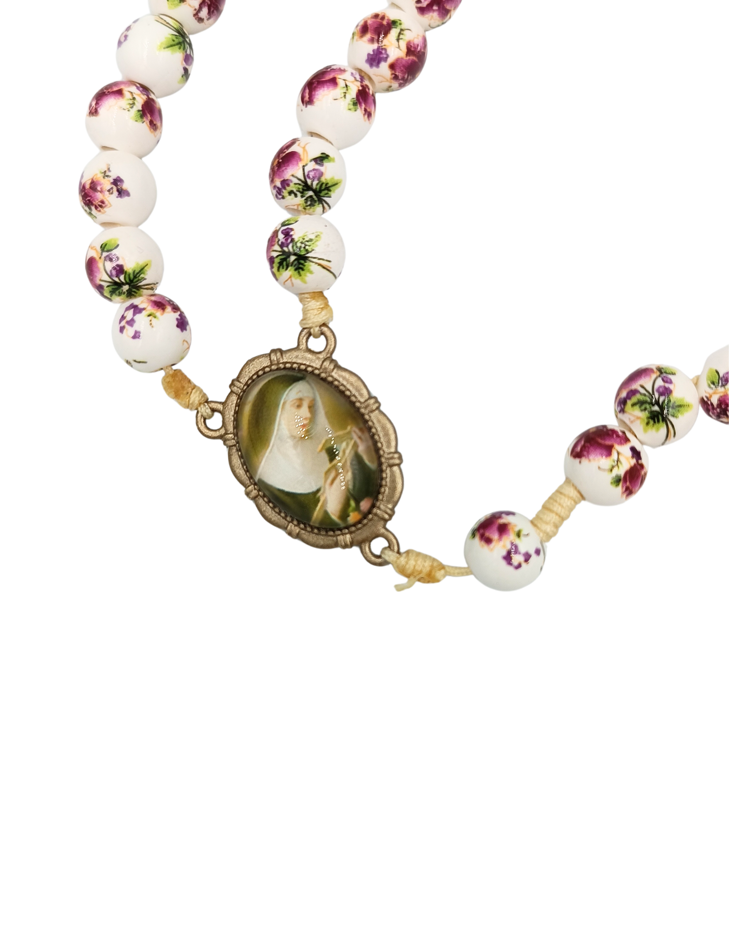 Różaniec z św. Ritą - obrazek 3