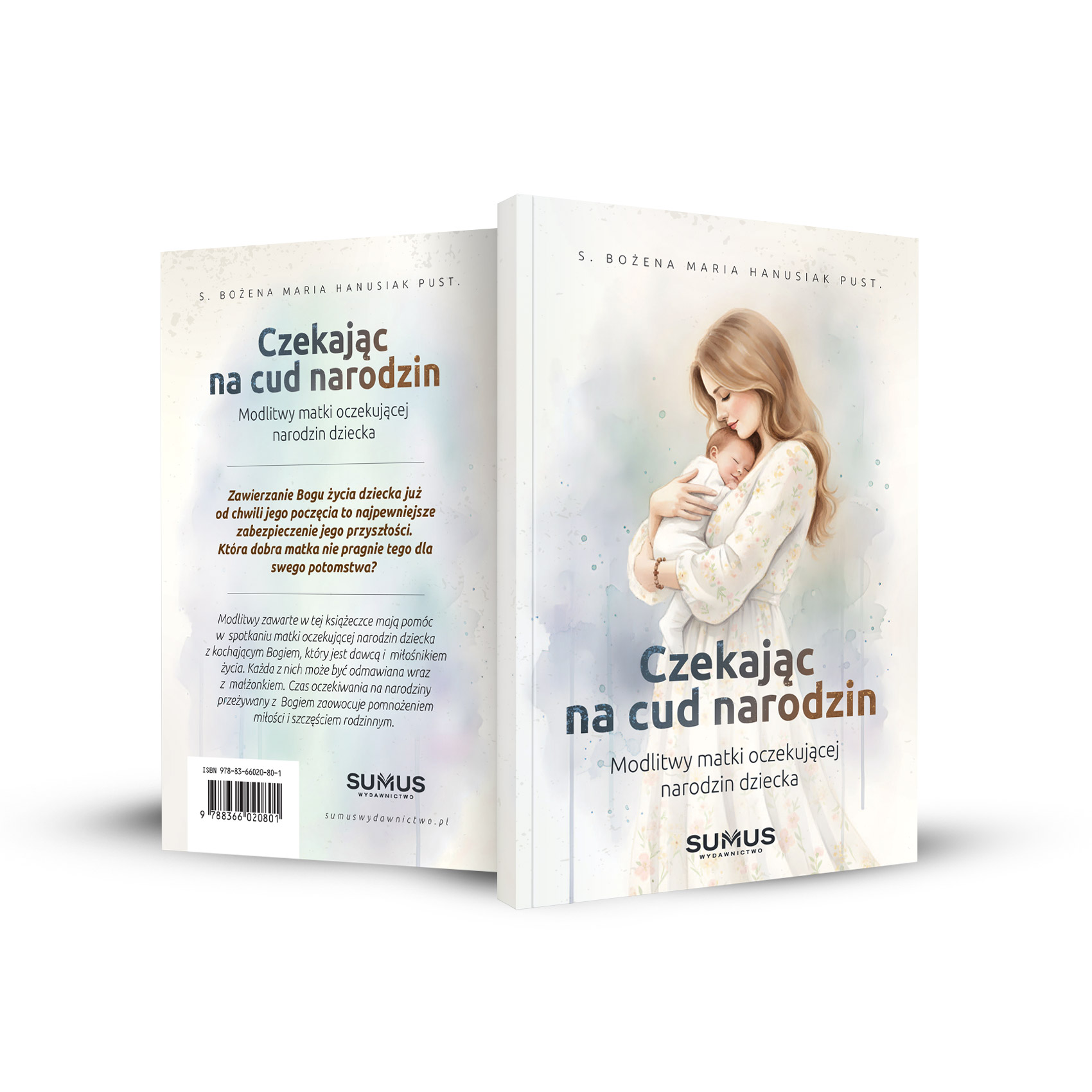 Okładka książki Czekając na cud narodzin. Modlitwy matki oczekującej narodzin dziecka